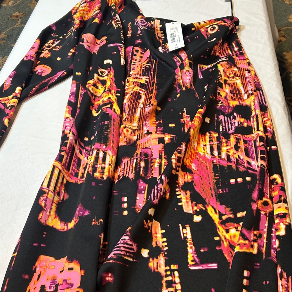BOLD elements One-Shoulder City Lights Dress with… - image 5